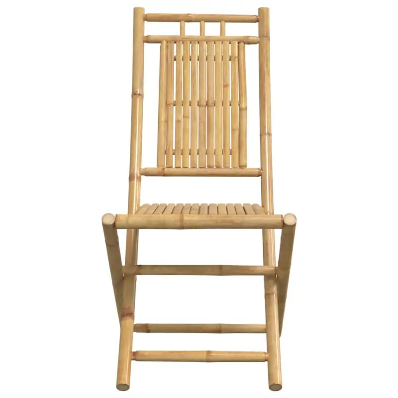 Inklapbare bamboe tuinstoelen voor buitenplezier - Tuinstoelen
