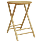 Inklapbare bamboe tuintafel voor terrasgebruik - Tuintafels