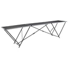 Inklapbare MDF tafel met stalen buispoten voor behang en knutselprojecten - Klaptafels