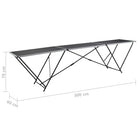 Inklapbare MDF tafel met stalen buispoten voor behang en knutselprojecten - Klaptafels