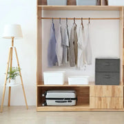 Inklapbare opbergdozen voor praktische en decoratieve opbergruimte - Antraciet / 2 - Opbergdozen