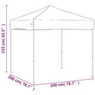 Inklapbare Partytent met 210d Oxford stof voor buitenevenementen - Partytenten & prieëlen