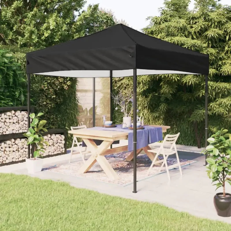Inklapbare Partytent met 210d Oxford stof voor buitenevenementen - Zwart / 3 x 3 m / 1 - Partytenten & prieëlen