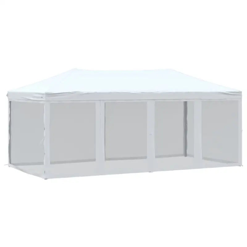 Inklapbare partytent van 210d Oxford stof met zilverkleurige coating - Partytenten & prieëlen