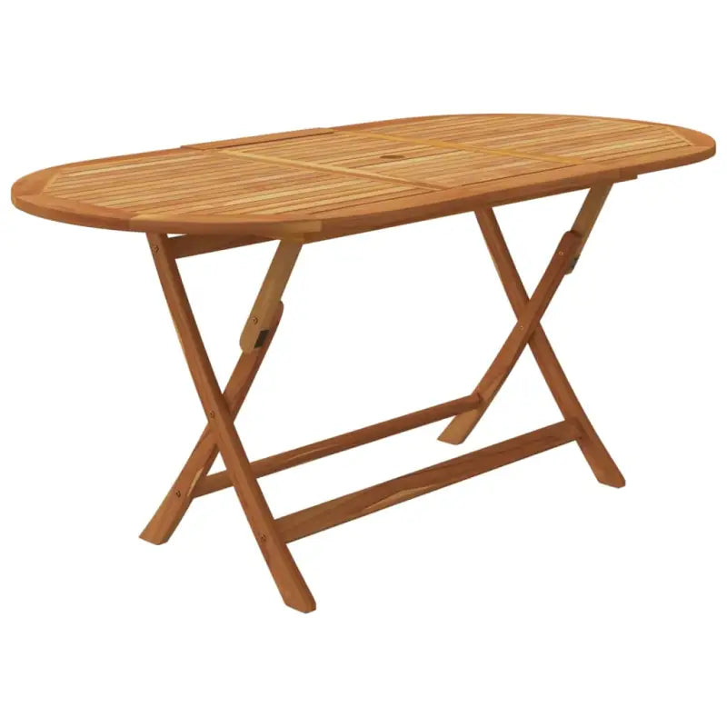 Inklapbare tuinset met massief acaciahout en afmetingen tafel - Tuinsets