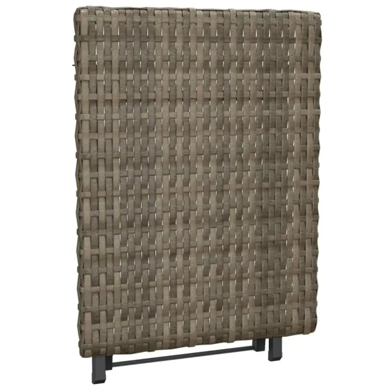 Inklapbare tuinset tafel van poly rattan voor buitengebruik - Tuintafels