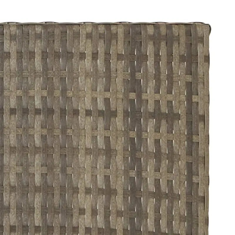 Inklapbare tuinset tafel van poly rattan voor buitengebruik - Tuintafels