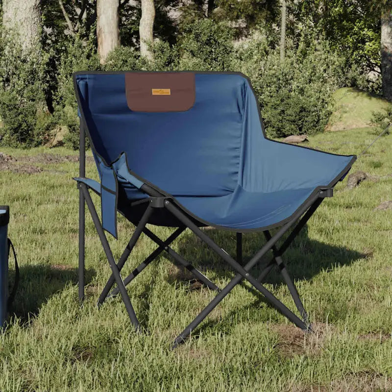 Inklapbare tuinstoelen van 600d polyester voor binnen en buiten - Blauw / 1 - Tuinstoelen