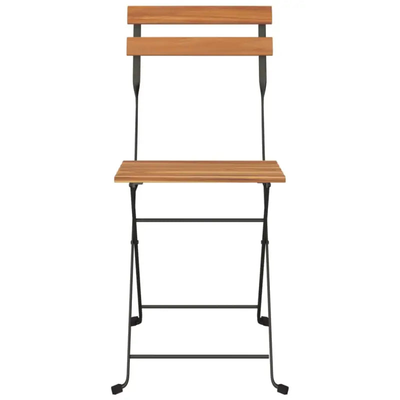 Inklapbare tuinstoelen van massief teakhout voor tuin en terras - Tuinstoelen