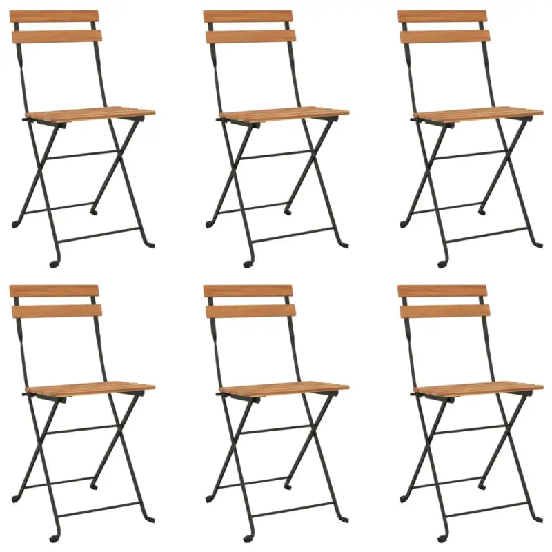 Inklapbare tuinstoelen van massief teakhout voor tuin en terras - Tuinstoelen