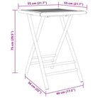 Inklapbare tuintafel en inklapbare tuinstoel voor gezellige buitenmomenten - Tuinsets