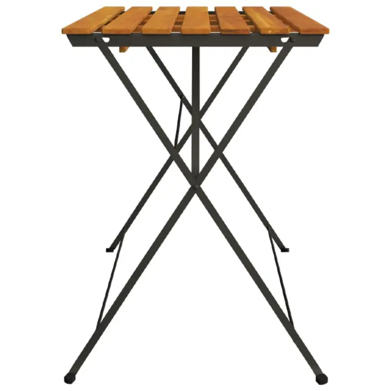 Inklapbare tuintafel van massief acaciahout voor tuin balkon en terras - Tuintafels