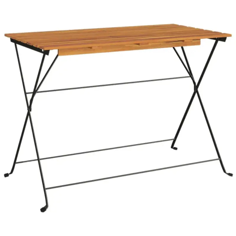 Inklapbare tuintafel van massief acaciahout voor tuin balkon en terras - Tuintafels