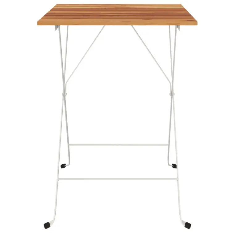 Inklapbare tuintafel van massief acaciahout voor tuin en terras - Tuintafels
