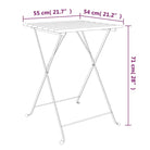 Inklapbare tuintafel van massief acaciahout voor tuin en terras - Tuintafels