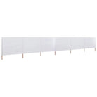 Inklapbare windscherm van nonwoven stof voor bescherming op winderige dagen - Zandwit / 800 x 80 cm / 1 - Parasols