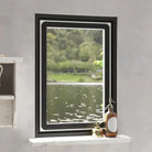 Insectenhor met magnetische functie voor raam en frisse lucht - Wit / 80 x 120 cm - Raamhorren