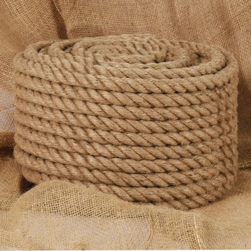 Jute touw voor tuin landbouw en scheepvaart gebruik - 1 / 25 m / 20 mm - Touw