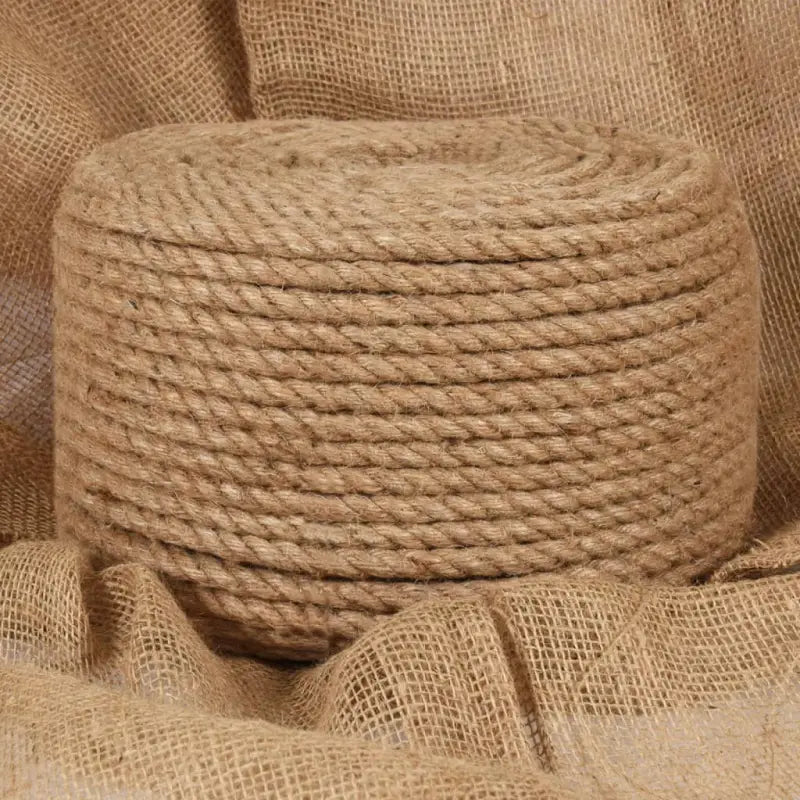 Jute touw voor tuin landbouw en scheepvaart gebruik - 1 / 50 m / 10 mm - Touw