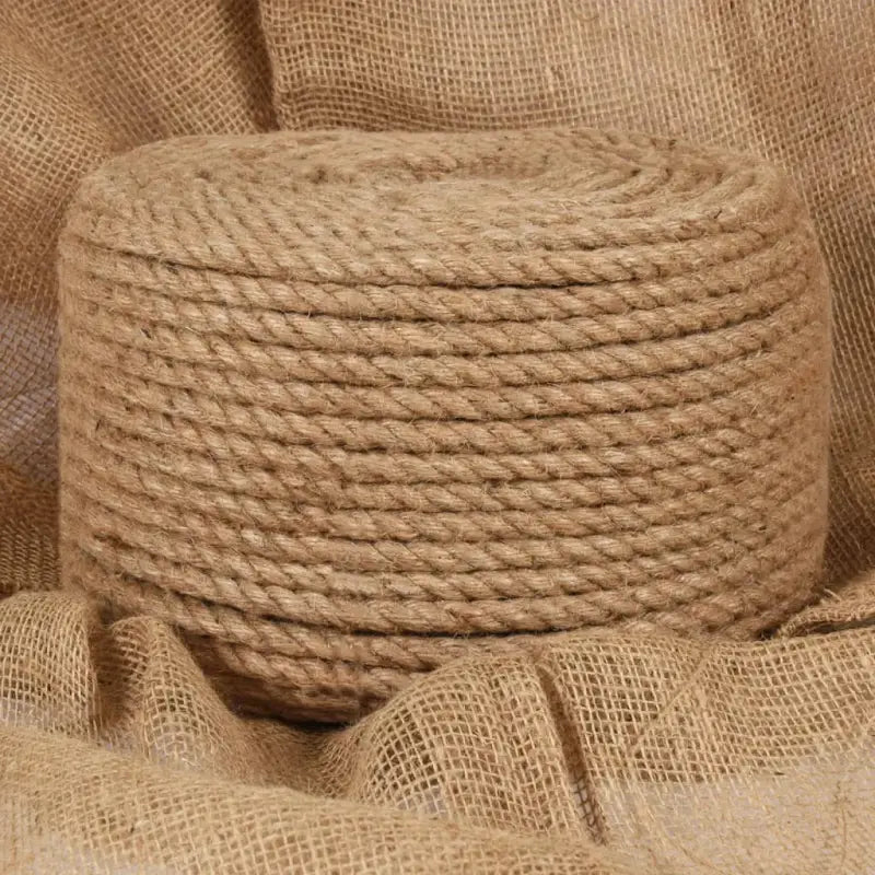 Jute touw voor tuin landbouw en scheepvaart gebruik - 1 / 50 m / 14 mm - Touw