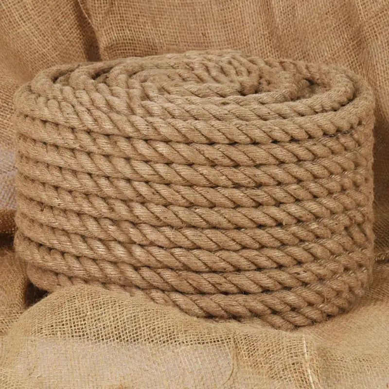 Jute touw voor tuin landbouw en scheepvaart gebruik - 1 / 50 m / 16 mm - Touw