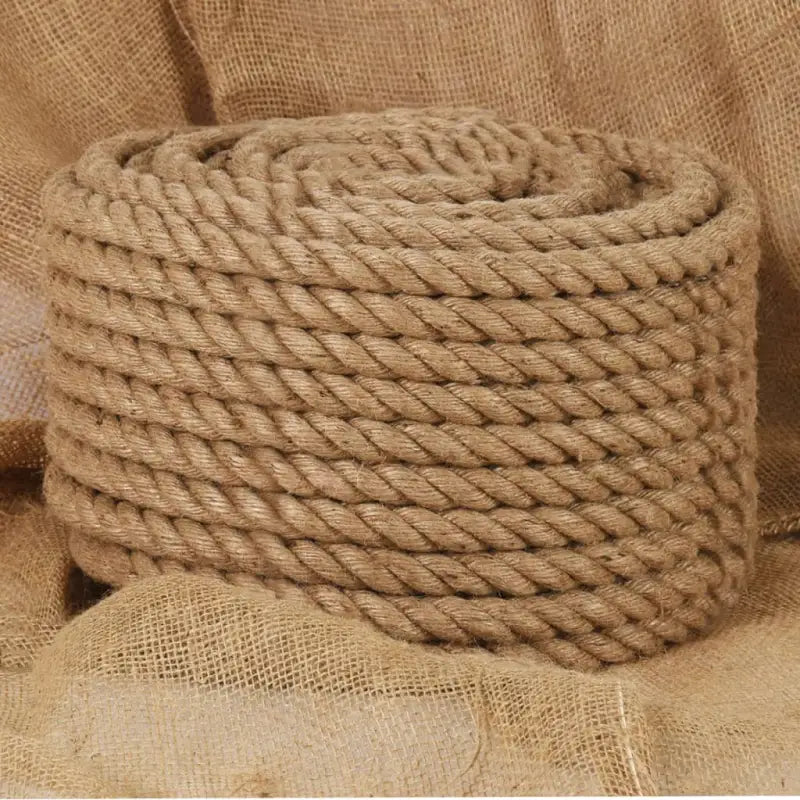 Jute touw voor tuin landbouw en scheepvaart gebruik - 1 / 50 m / 20 mm - Touw