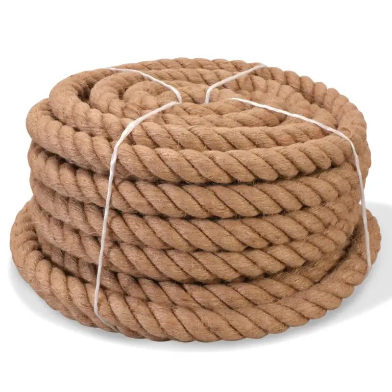 Jute touw voor tuin landbouw en scheepvaart gebruik - 1 / 50 m / 30 mm - Touw