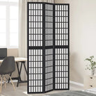 Kamerscherm van massief paulowniahout voor eenvoudig inwendig gebruik - 40 x 220 cm / 3 - Kamerschermen