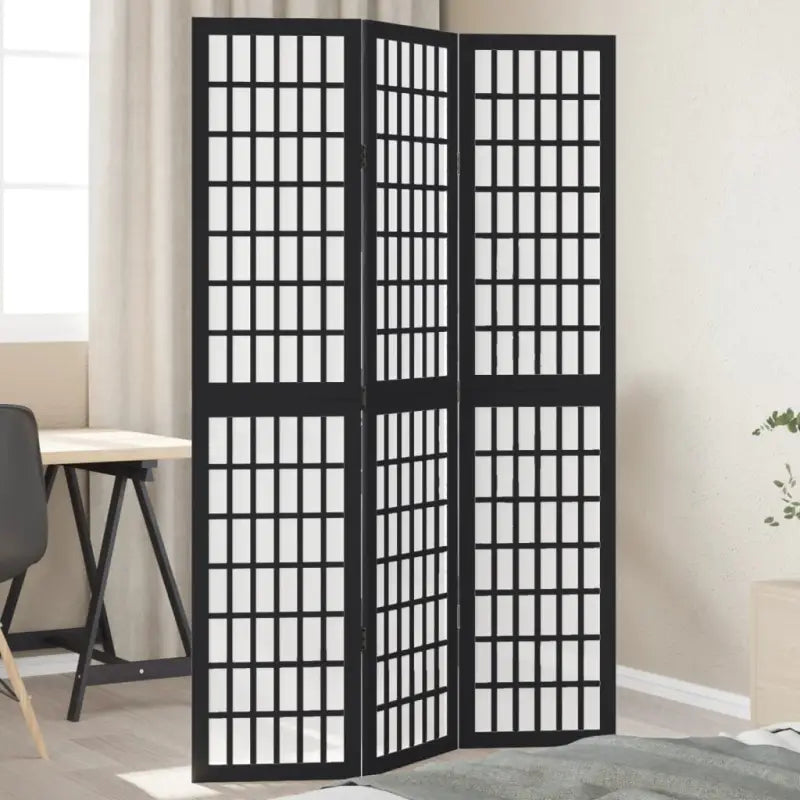 Kamerscherm van massief paulowniahout voor eenvoudig inwendig gebruik - 40 x 180 cm / 3 - Kamerschermen