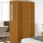 Kamerscherm van massief paulowniahout voor gebruik binnenshuis eenvoudig schoon - 40 x 220 cm / 4 - Kamerschermen