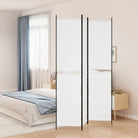 Kamerscherm voor het verdelen en privacy in ruimtes - Wit / 150 x 220 cm / 3 - Kamerschermen