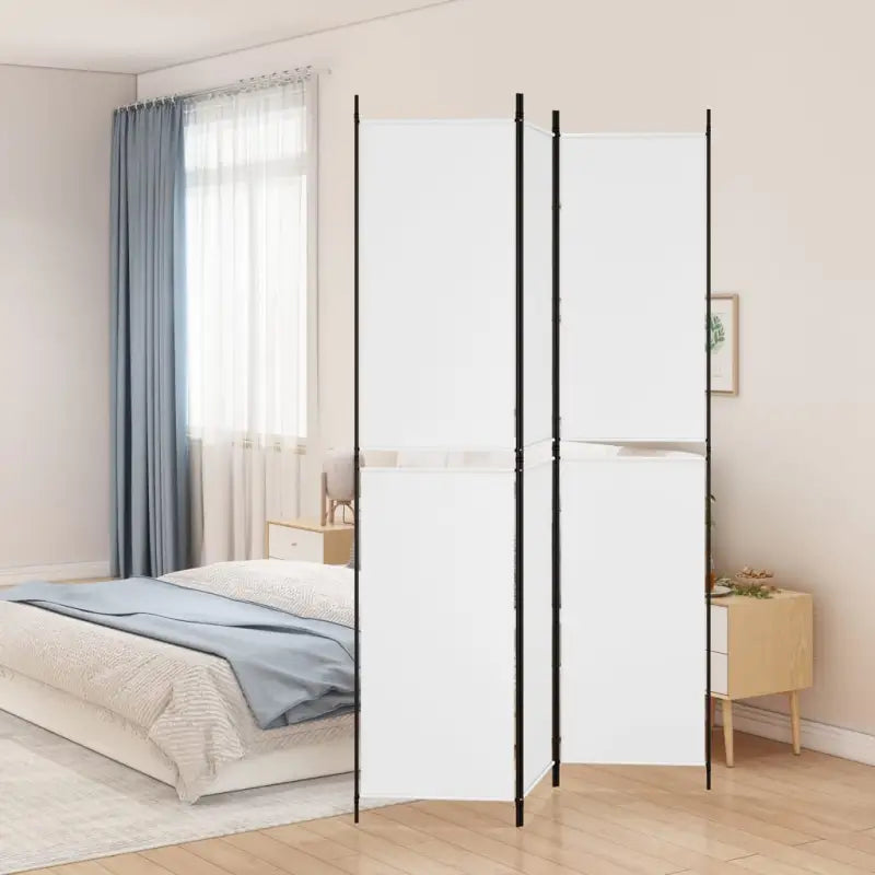 Kamerscherm voor het verdelen en privacy in ruimtes - Wit / 150 x 220 cm / 3 - Kamerschermen