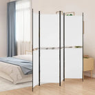 Kamerscherm voor het verdelen en privacy in ruimtes - Wit / 200 x 180 cm / 4 - Kamerschermen