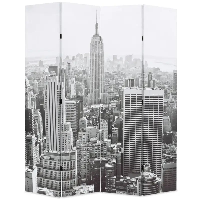 Kamerscherm voor privacy in je kamer of kantoor in New York - 160 x 170 cm / 4 - Kamerschermen