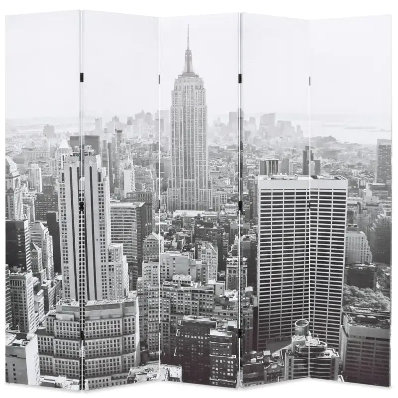 Kamerscherm voor privacy in je kamer of kantoor in New York - 200 x 170 cm / 5 - Kamerschermen