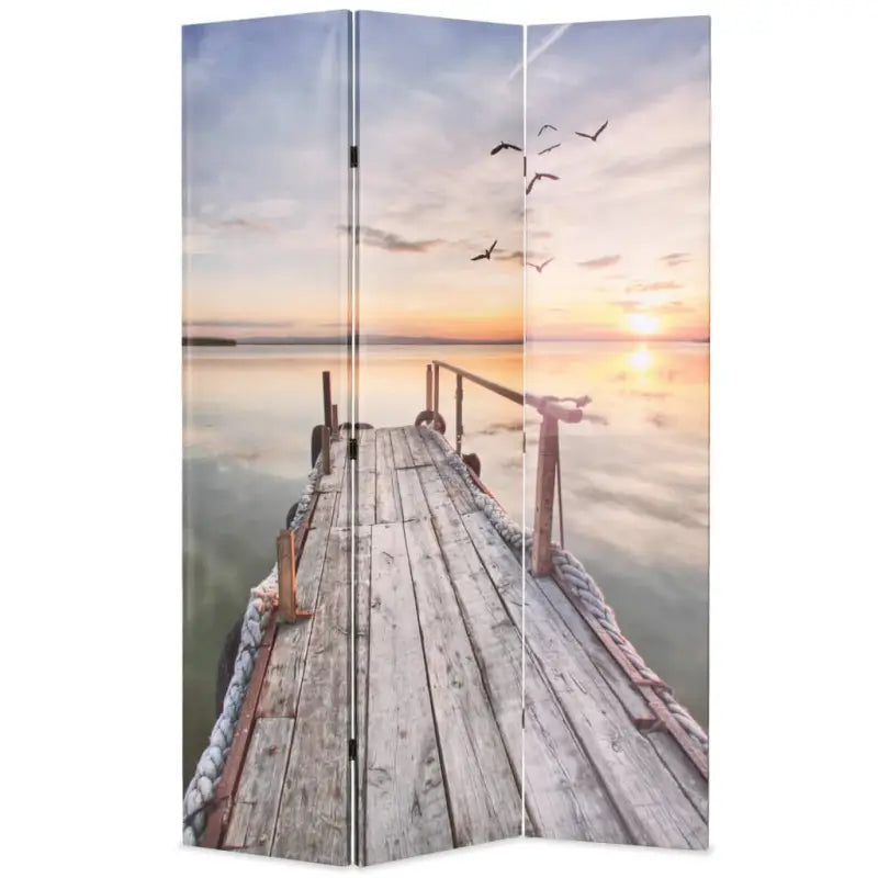Kamerverdeler met mooie fotoprint voor privacy en decoratie - Kamerschermen