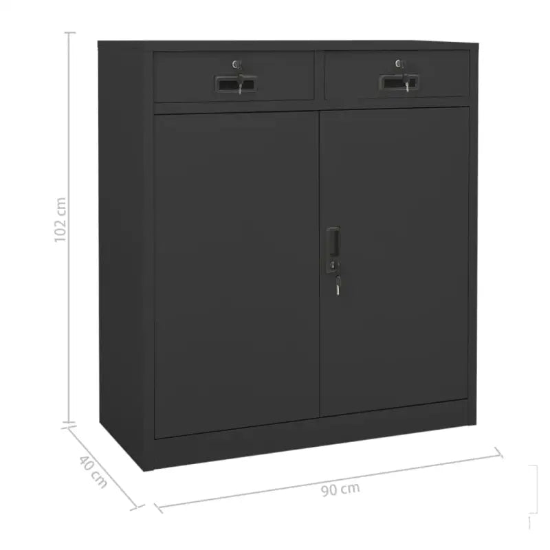 Kantooropbergkast met plantenbak verstelbare schappen en hoog draagvermogen - Opbergkasten & lockerkasten