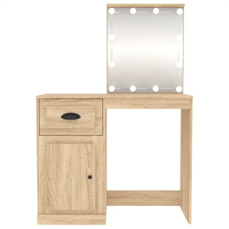 Kaptafel 90X50X132,5 Cm Bewerkt Hout Kleur