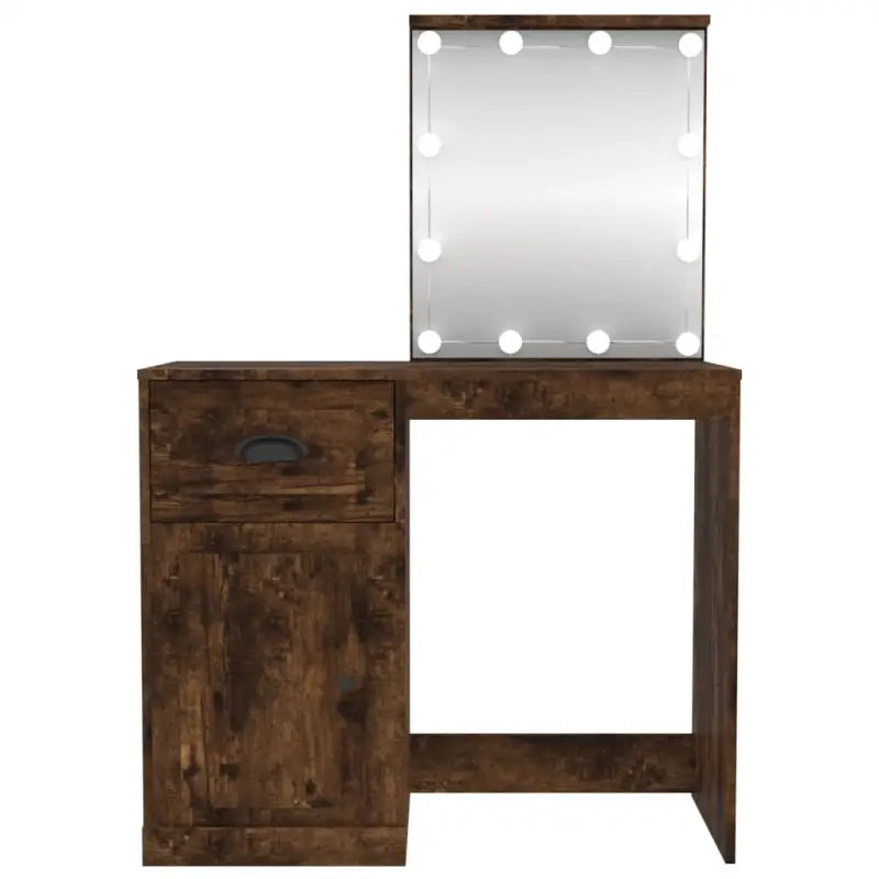 Kaptafel 90X50X132,5 Cm Bewerkt Hout Kleur