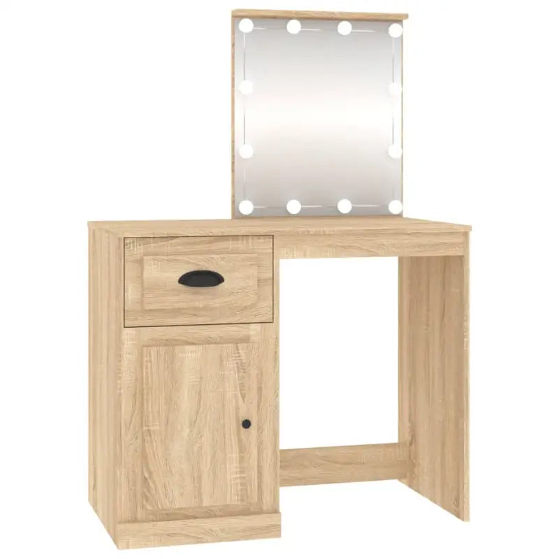 Kaptafel 90X50X132,5 Cm Bewerkt Hout Kleur