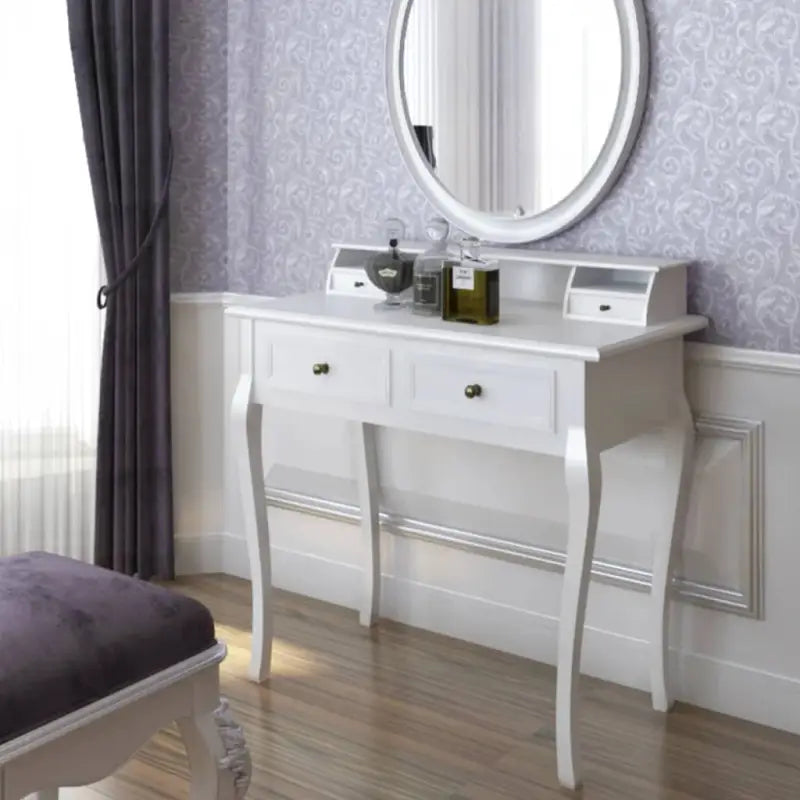 Kaptafel Femke Met Lades Wit