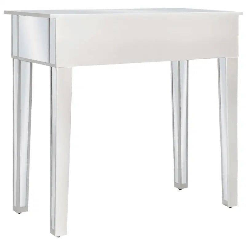 Kaptafel Gespiegeld Met Kruk Mdf En Glas