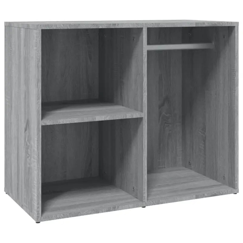 Kaptafel Met Kastjes Led Bewerkt Hout Eiken