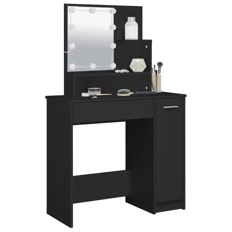 Kaptafel Met Led-Verlichting 86,5X35X136 Cm