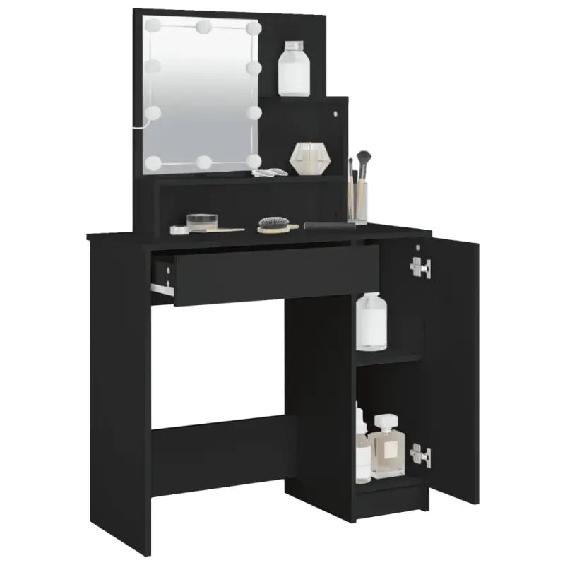 Kaptafel Met Led-Verlichting 86,5X35X136 Cm