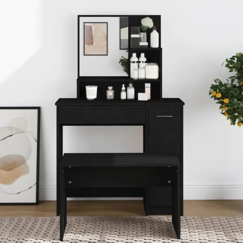 Kaptafel Met Spiegel 86,5X35X136 Cm