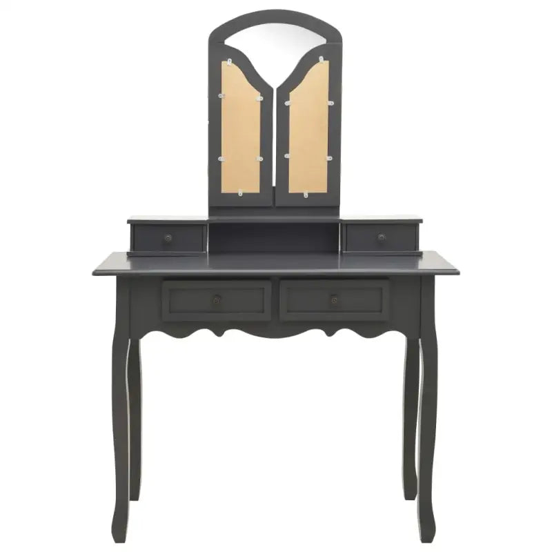 Kaptafelset Met Kruk 100X40X146 Cm Paulowniahout