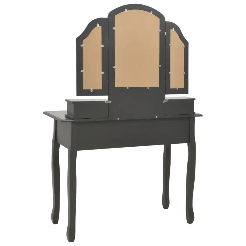 Kaptafelset Met Kruk 100X40X146 Cm Paulowniahout