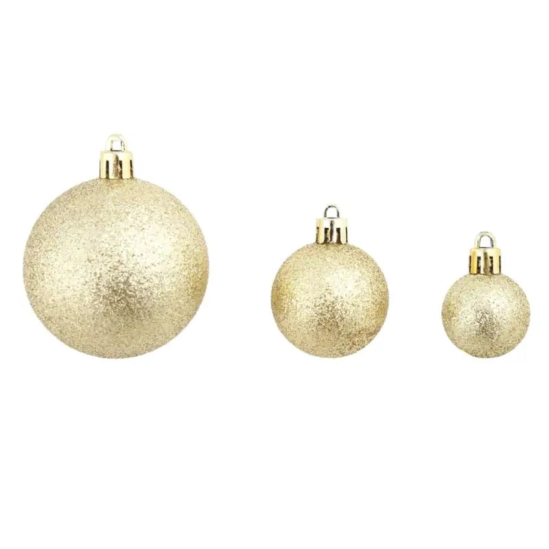 Kerstballen decoratie met levering bevat in 3 maten voor feestdagen - Decoratie voor feestdagen