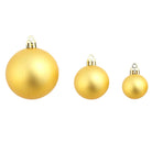 Kerstballen decoratie met levering bevat in 3 maten voor feestdagen - Decoratie voor feestdagen